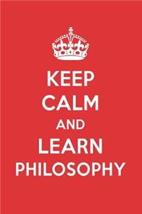 Keep Calm and Learn Philosophy