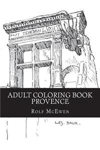 Adult Coloring Book - Provence