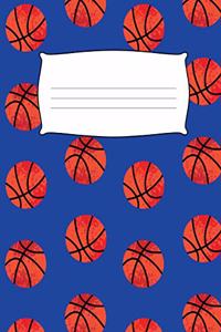 Basketball Primary Journal Composition Notebook