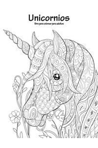 Unicornios libro para colorear para adultos 1