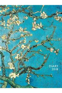 Van Gogh - Almond Blossom Pocket Diary 2018