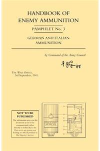 Handbook of Enemy Ammunition Pamphlet