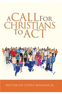 Call for Christians to Act