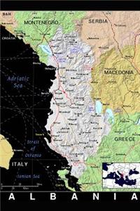 A Modern Day Color Map of Albania Journal