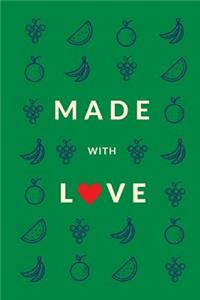 Made With Love (Blank Recipe Book)