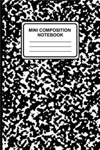 Mini Composition Notebook