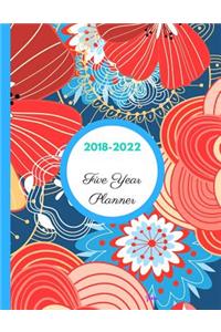 2018 - 2022 Zinnia Five Year Planner