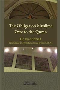 Obligation Muslims Owe to the Quran