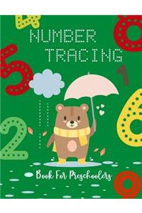 Number Tracing Book For Preschoolers