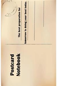 Postcard Notebook
