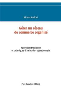 Gérer un réseau de commerce organisé