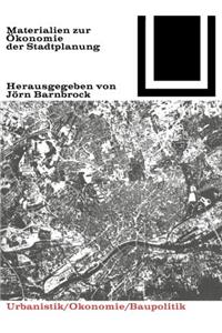 Materialien Zur Okonomie Der Stadtplanung