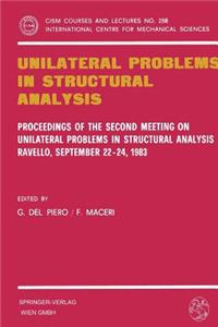 Unilateral Problems in Structural Analysis