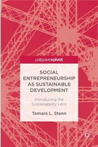 Social Entrepreneurship as Sustainable Development