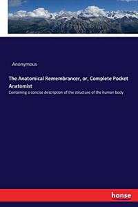 Anatomical Remembrancer, or, Complete Pocket Anatomist