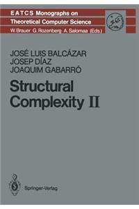 Structural Complexity II