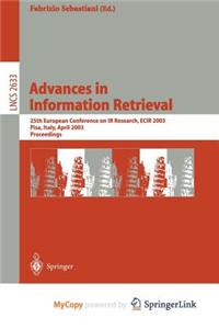 Advances in Information Retrieval