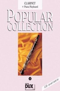 Popular Collection 4 Clarinet Piano