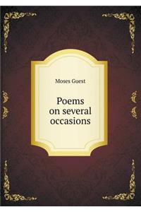 Poems on Several Occasions