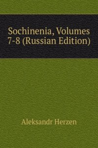 SOCHINENIA VOLUMES 7-8 RUSSIAN EDITION