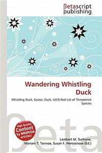 Wandering Whistling Duck