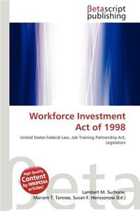 Workforce Investment Act of 1998