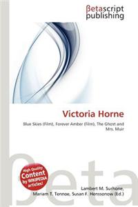 Victoria Horne