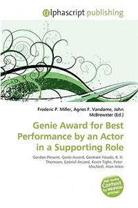 Genie Award for Best Performance by an Actor in a Supporting Role