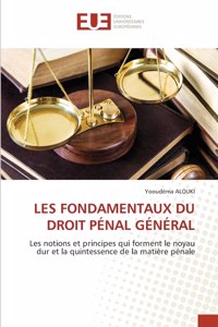 Les Fondamentaux Du Droit Pénal Général