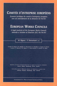 European Work Councils - Comites d'Entreprise Europeens