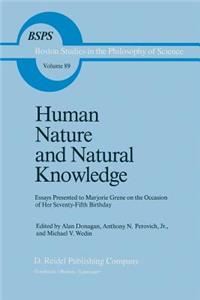 Human Nature and Natural Knowledge