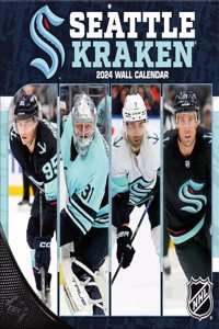 Seattle Kraken 2024 12x12 Team Wall Calendar