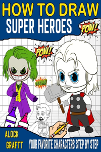 how to draw superheroes for kids