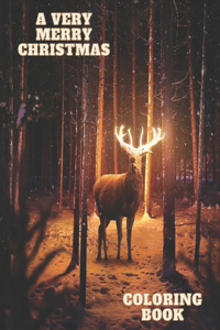 A very merry christmas coloring book