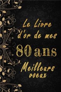 Le Livre d'Or de mes 80 ans meilleurs voeux