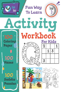 Fun Way To Learn Activity Workbook For Kids