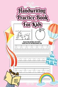 Handwriting Practice Book For Kids