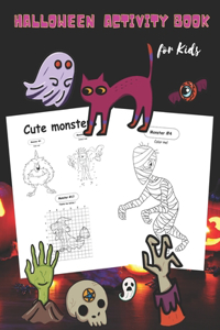 Halloween Activity Book for Kids