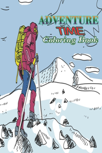 Adventure Time Coloring Book