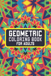 Geometric Coloring Book For Adults