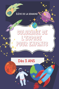 Coloriage de l'Espace Pour Enfants