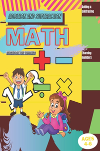 Addition And Subtraction Math Workbook For Toddlers