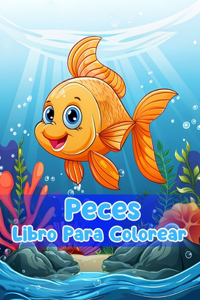 Libro Para Colorear de Peces