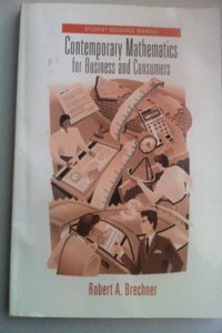 Contemporary Mathematics for Business and Consumers: Student Resources Manual: Student Resource Manual