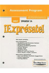 Holt Spanish 1A !Expresate! Assessment Program