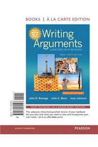 Writing Arguments, Brief Edition, Books a la Carte Edition, MLA Update Edition
