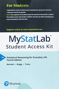Mylab Statistics with Pearson Etext -- Standalone Access Card -- For Statistical Reasoning for Everyday Life