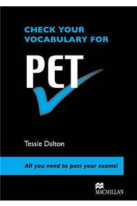 Check Your Vocabulary for PET