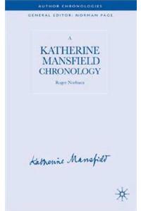 Katherine Mansfield Chronology