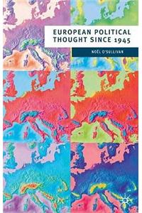 European Political Thought since 1945